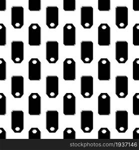 Privacy door tag pattern seamless background texture repeat wallpaper geometric vector. Privacy door tag pattern seamless vector