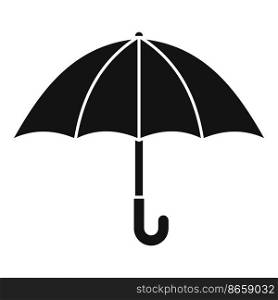Privacy umbrella icon simple vector. Secure cyber. Computer safe. Privacy umbrella icon simple vector. Secure cyber