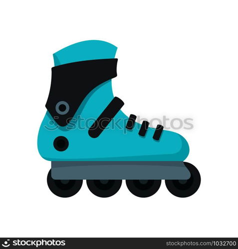 Pro inlane skates icon. Flat illustration of pro inlane skates vector icon for web design. Pro inlane skates icon, flat style