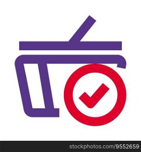 Product available in checklist moved to basket