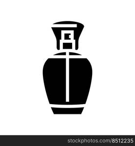 product fragrance bottle perfume glyph icon vector. product fragrance bottle perfume sign. isolated symbol illustration. product fragrance bottle perfume glyph icon vector illustration