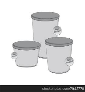 product industry packaging container vector graphic art design illustration