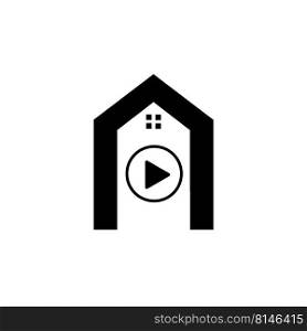 production house icon logo vector design template