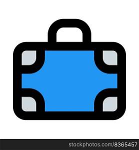 Professional briefcase for organized document storage.