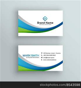 professional business card vector design