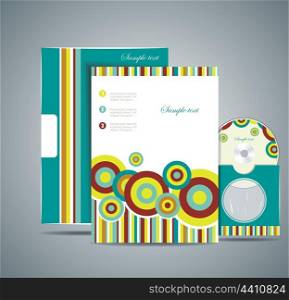 Professional corporate identity kit or business kit
