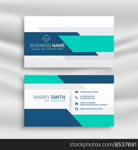 professional medical style business card