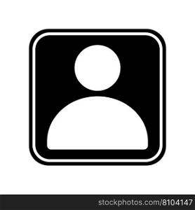 profile icon vector illustration logo design