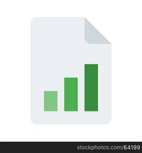 profit report, Icon on isolated background