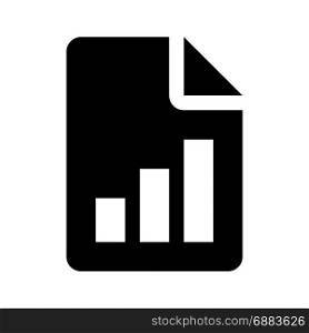 profit report, icon on isolated background,