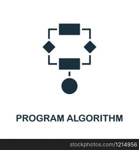 Program Algorithm icon. Creative element design from programmer icons collection. Pixel perfect Program Algorithm icon for web design, apps, software, print usage.. Program Algorithm icon. Creative element design from programmer icons collection. Pixel perfect Program Algorithm icon for web design, apps, software, print usage