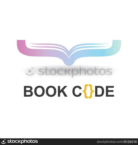 Programming Code technology logo vector template