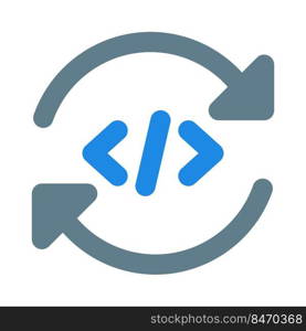 Programming language software syncing with circular loops