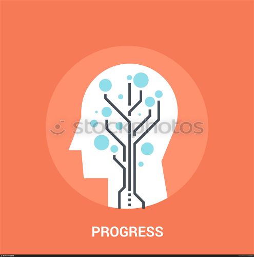 progress icon concept. Abstract vector illustration of progress icon concept