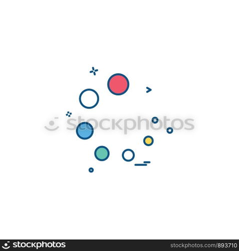 Progress icon design vector