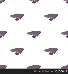 Projector pattern seamless background texture repeat wallpaper geometric vector. Projector pattern seamless vector