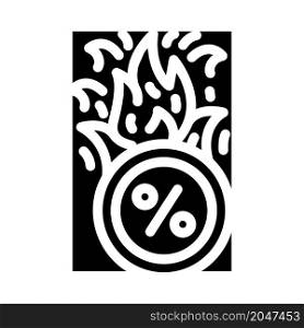 promo car glyph icon vector. promo car sign. isolated contour symbol black illustration. promo car glyph icon vector illustration