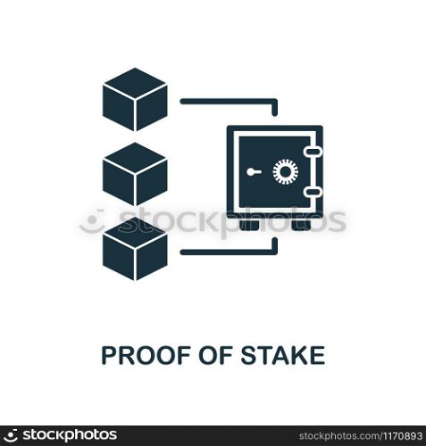 Proof Of Stake icon. Monochrome style design from blockchain collection. UX and UI. Pixel perfect proof of stake icon. For web design, apps, software, printing usage.. Proof Of Stake icon. Monochrome style design from blockchain icon collection. UI and UX. Pixel perfect proof of stake icon. For web design, apps, software, print usage.