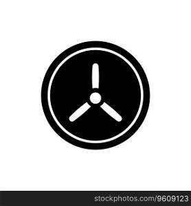 propeller icon vector template illustration logo design