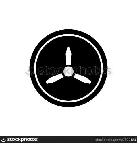 propeller icon vector template illustration logo design