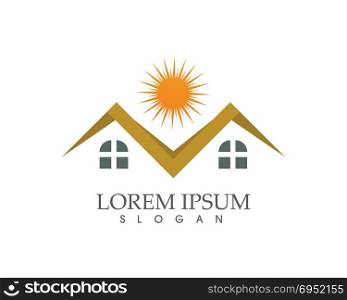 Property and Construction Logo design for business corporate sign,