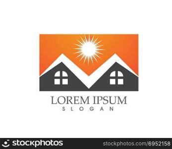 Property and Construction Logo design for business corporate sign,