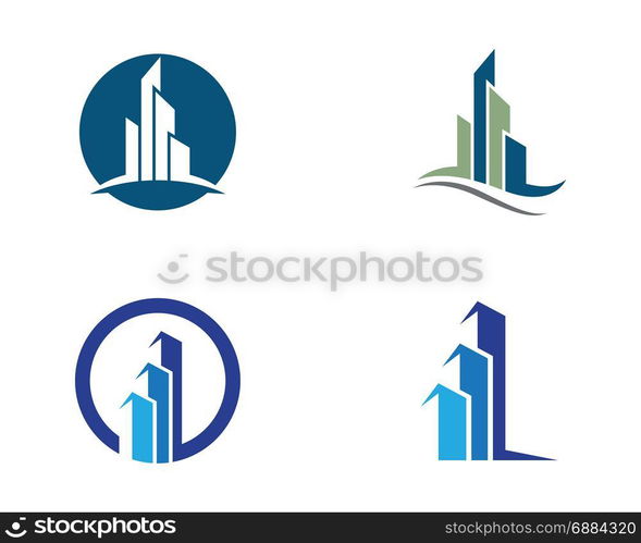 Property and Construction Logo design. Real Estate , Property and Construction Logo design