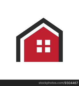Property and construction logo icon flat design