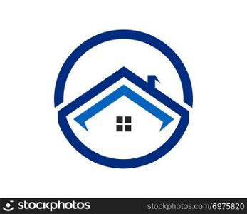 Property Logo Template vector icon illustration design