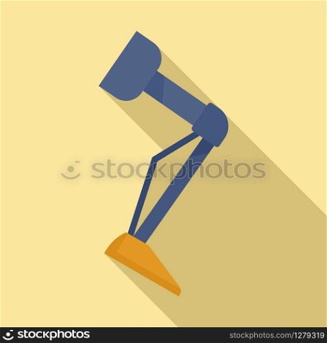Prosthesis leg icon. Flat illustration of prosthesis leg vector icon for web design. Prosthesis leg icon, flat style