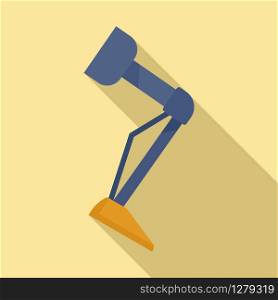 Prosthesis leg icon. Flat illustration of prosthesis leg vector icon for web design. Prosthesis leg icon, flat style