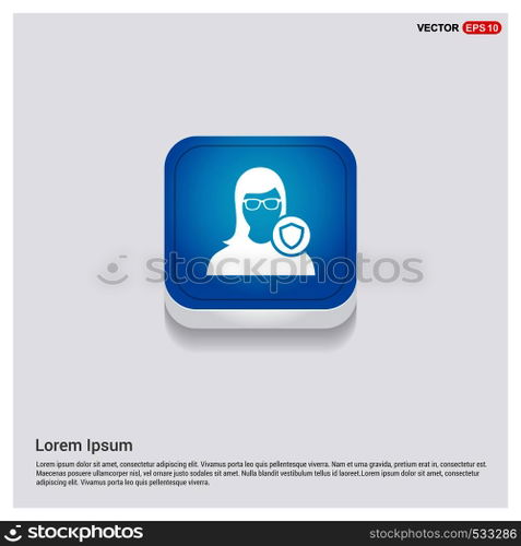 Protected user icon