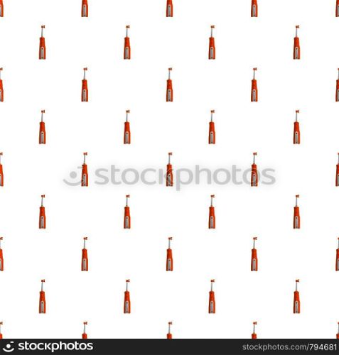 Protecting toothbrush pattern seamless vector repeat for any web design. Protecting toothbrush pattern seamless vector