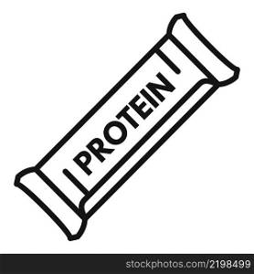 Protein energy icon outline vector. Sport nutrition. Gym food. Protein energy icon outline vector. Sport nutrition