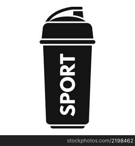 Protein energy icon simple vector. Sport nutrition. Gym food. Protein energy icon simple vector. Sport nutrition