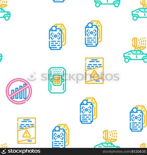 Protests Meeting Event Vector Seamless Pattern Color Line Illustration. Protests Meeting Event Vector Seamless Pattern