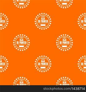Prototype 3d printing pattern vector orange for any web design best. Prototype 3d printing pattern vector orange