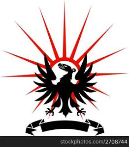 proud eagle - tattoo, t-shirt design