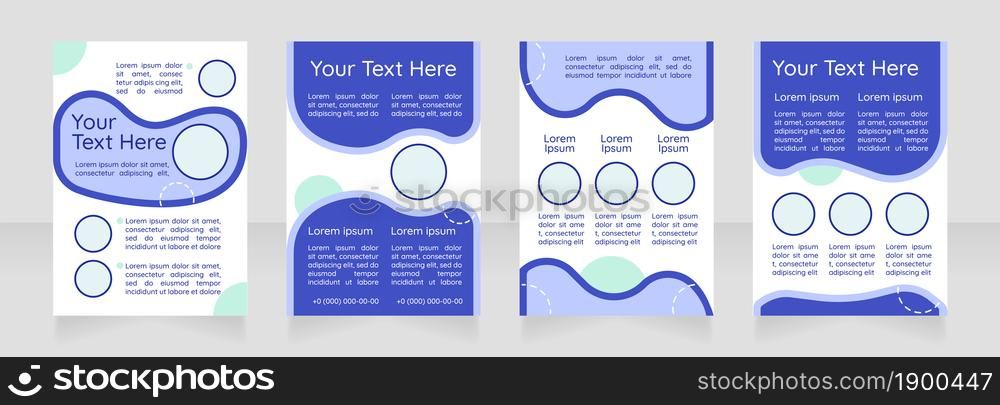 Provide incentives to clients blank brochure layout design. Vertical poster template set with empty copy space for text. Premade corporate reports collection. Editable flyer paper pages. Provide incentives to clients blank brochure layout design