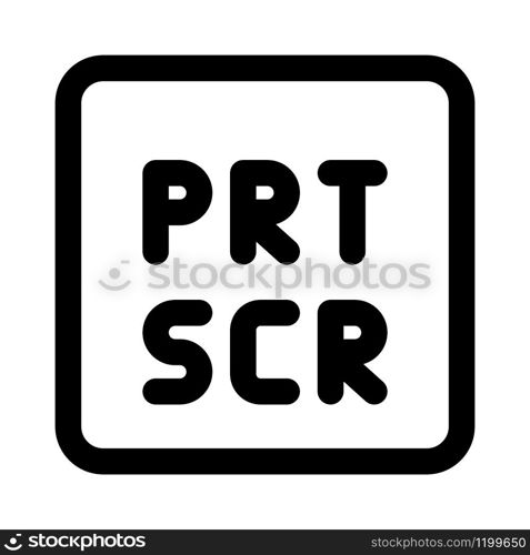 PRT SCR for a screenshot capture function key