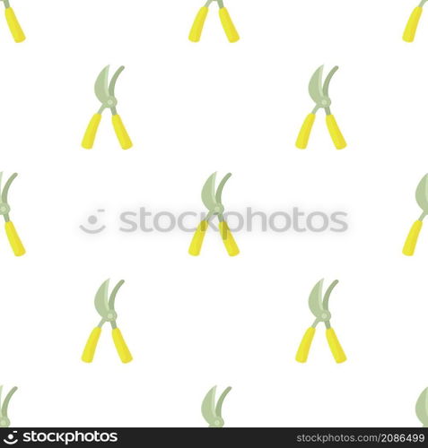 Pruner pattern seamless background texture repeat wallpaper geometric vector. Pruner pattern seamless vector