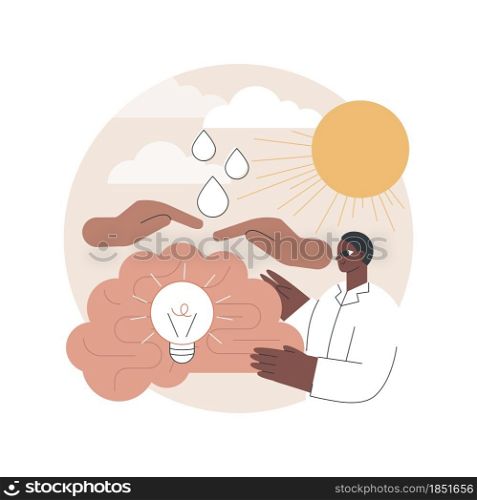 Psychological safety abstract concept vector illustration. Express yourself, negative consequences, status, career and reputation, employee safety, social anxiety, comfort abstract metaphor.. Psychological safety abstract concept vector illustration.