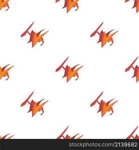 Pterodactyl pattern seamless background texture repeat wallpaper geometric vector. Pterodactyl pattern seamless vector