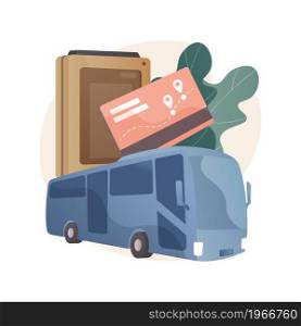 Public transport travel pass card abstract concept vector illustration. Day travel pass, transportation chip card, multi-trip ticket, monthly access, public transport service abstract metaphor.. Public transport travel pass card abstract concept vector illustration.