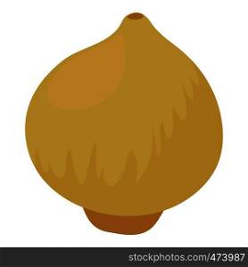 Puffball mushroom icon. Cartoon illustration of puffball mushroom vector icon for web. Puffball mushroom icon, cartoon style