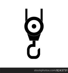 pulley icon logo vector design, this vector image can be used to create company logos and others