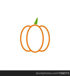 Pumpkin graphic design template vector isolated illustration
