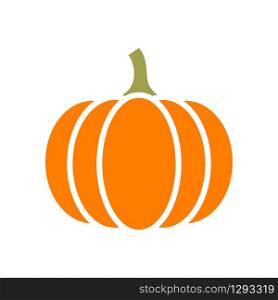 pumpkin - halloween icon vector design template