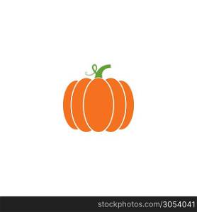 Pumpkins logo vector icon illustration design