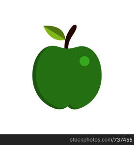 Pure apple. Vector icon flat. Apple icon